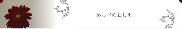 めしべのおしえ